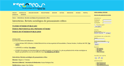 Desktop Screenshot of intersticios.es